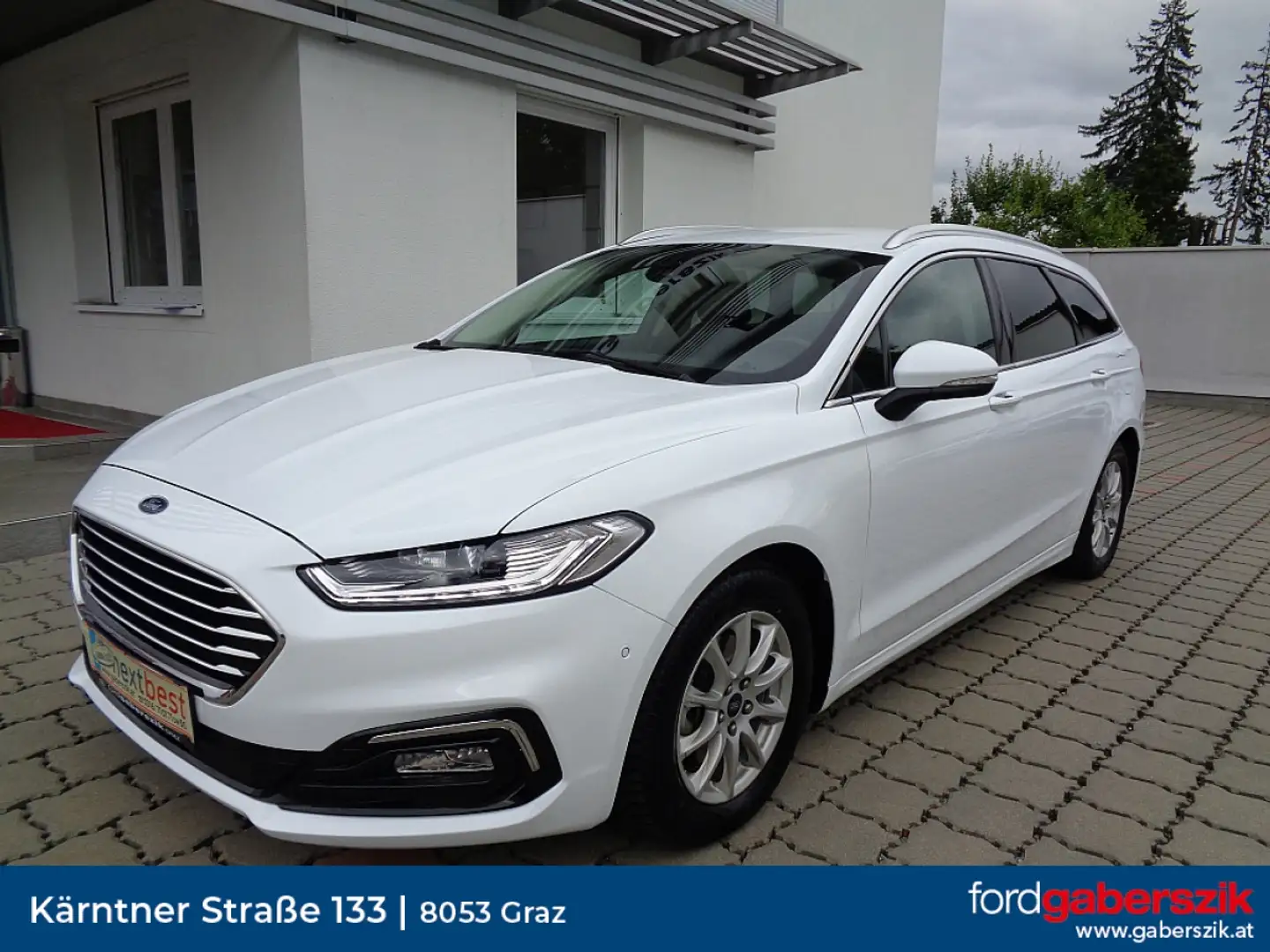 Ford Mondeo Traveller Titanium 2,0 Hybrid Aut. Weiß - 1