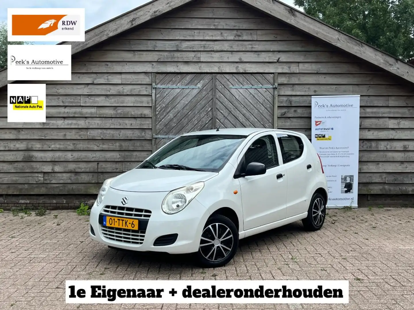 Suzuki Alto 1.0 Comfort Plus | Airco | Elektrische ramen | 1e Blanco - 1