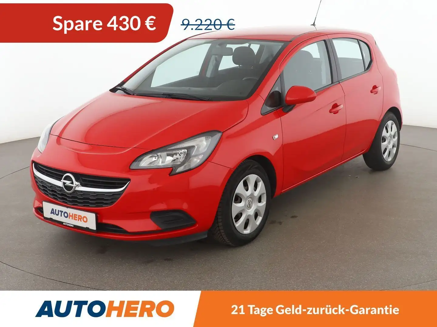 Opel Corsa 1.4 Edition*TEMPO*PDC*SHZ*KLIMA*GARANTIE* Kırmızı - 1