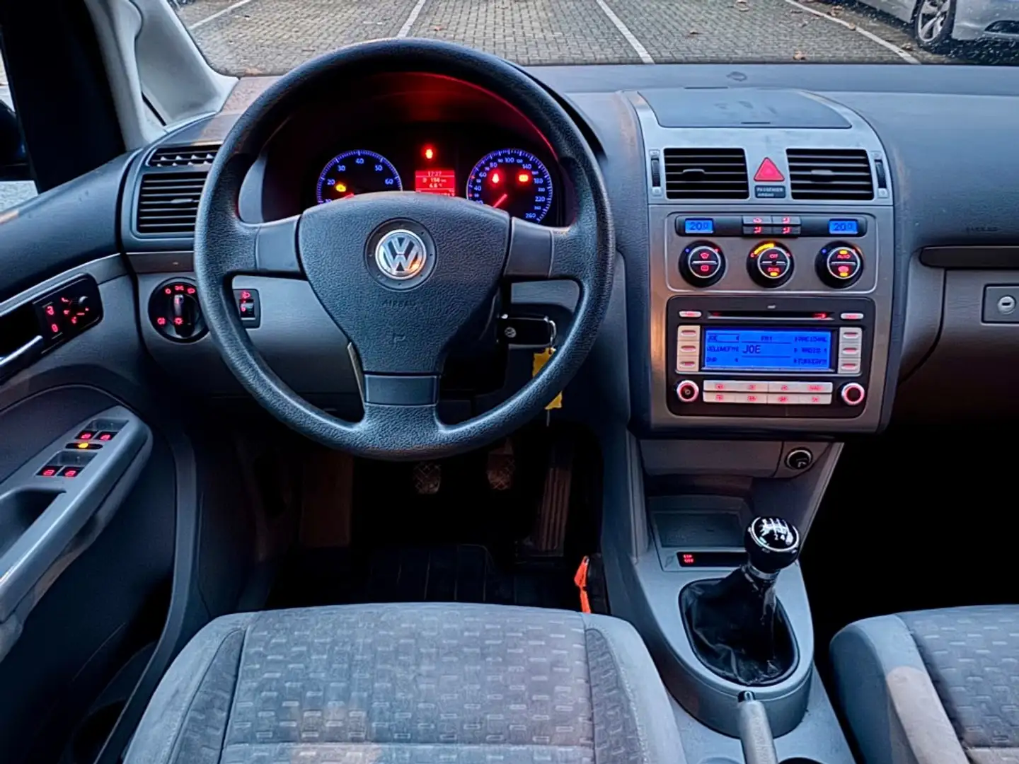 Volkswagen Touran 1.4 TSI Comfortline CLIMA LMV HANDEL PRIJS EXPORT Blauw - 2