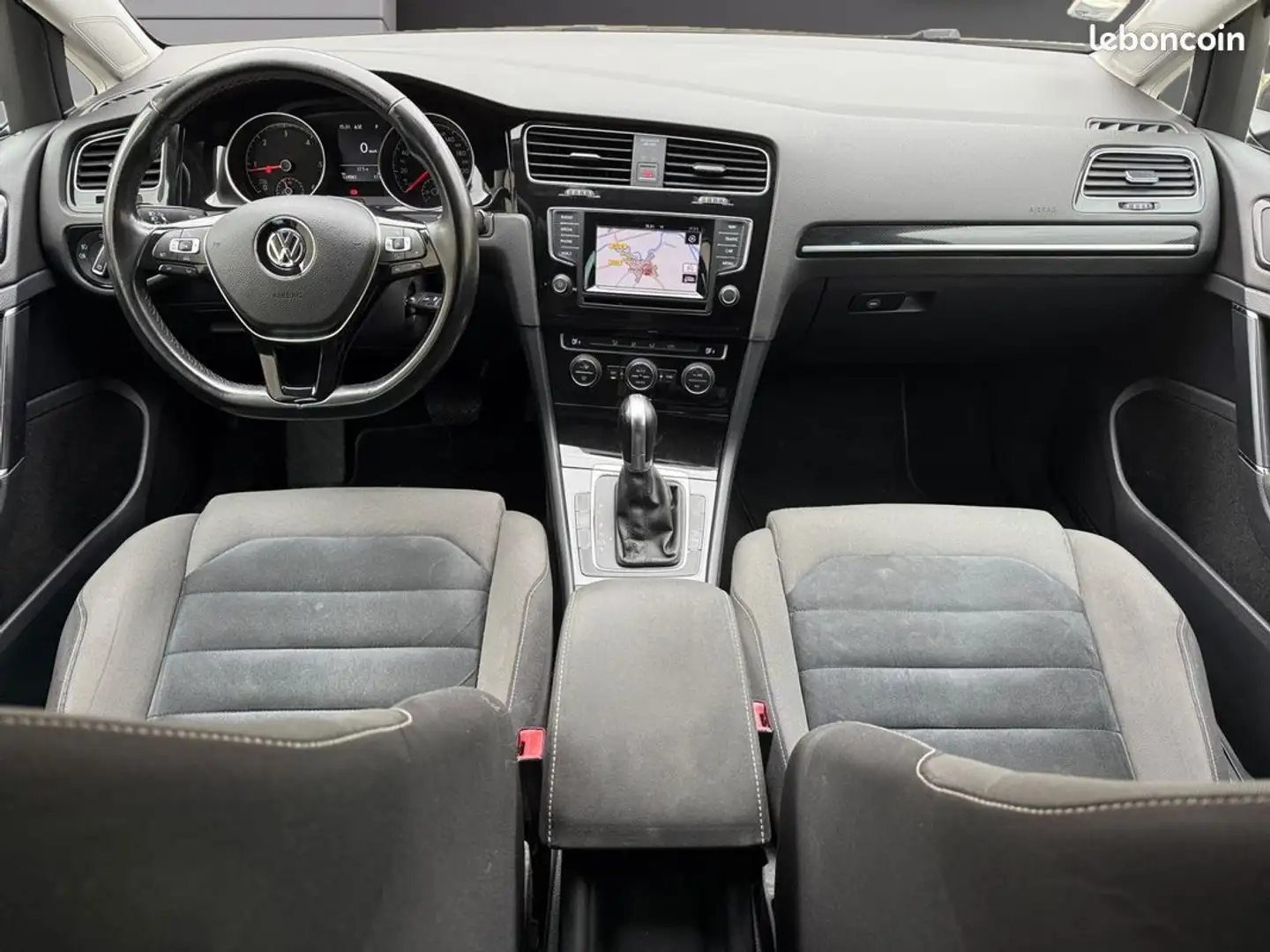 Volkswagen Golf 2.0 TDI 150 bluemotion technology carat DSG6 garantie 12 mois Gris - 2