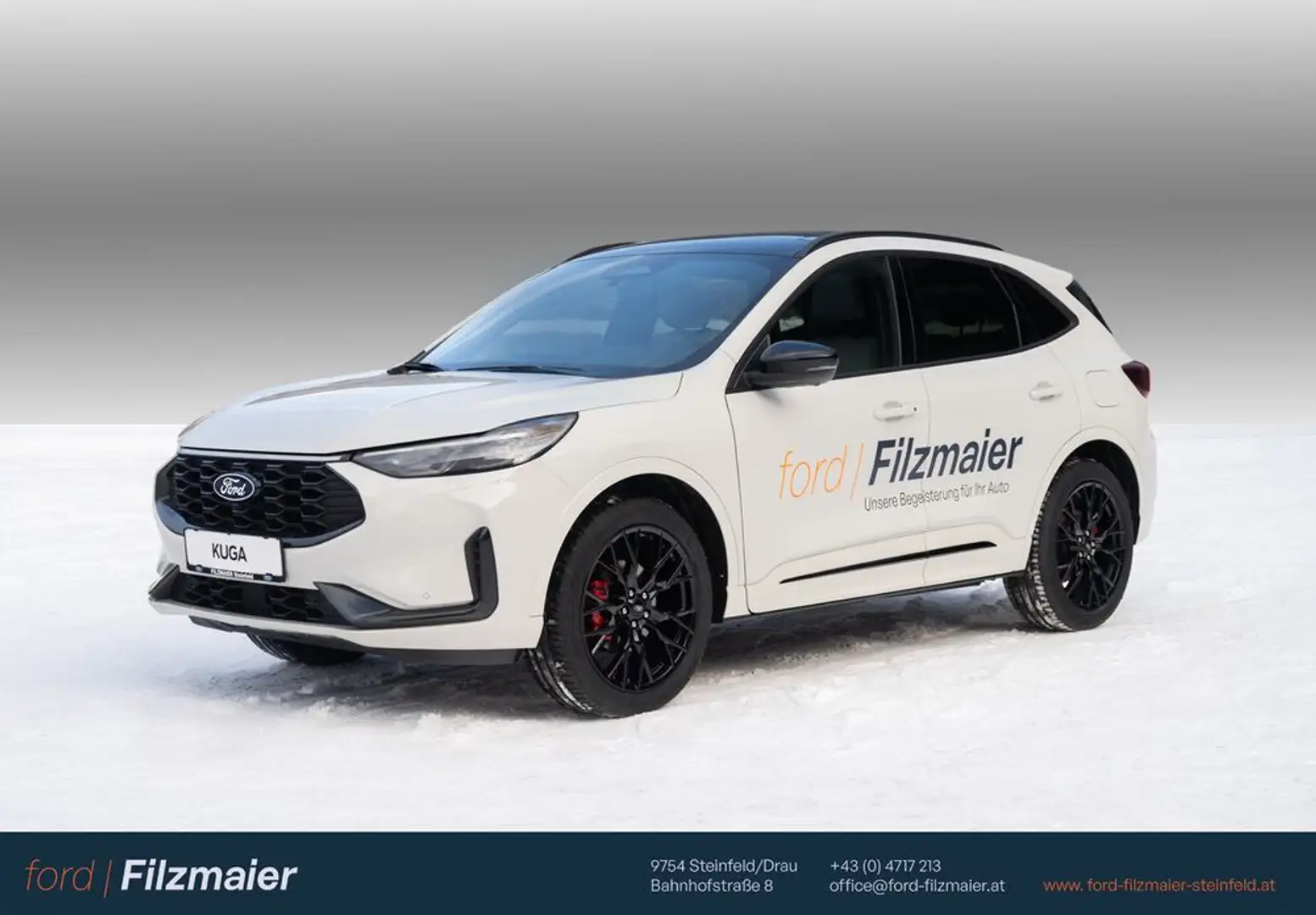 Ford Kuga 2,5 Duratec FHEV Sound Edition Allrad Aut. Weiß - 1