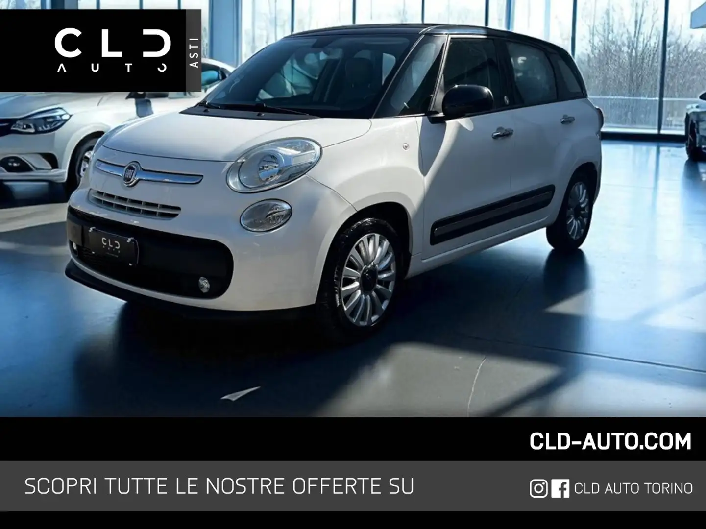 Fiat 500L 500L Living 0.9 t.air Pop Star 105cv Weiß - 1