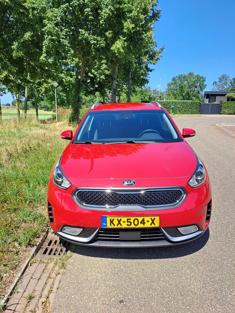 Kia Niro 1.6 GDi H. Execut.L Czerwony - 2