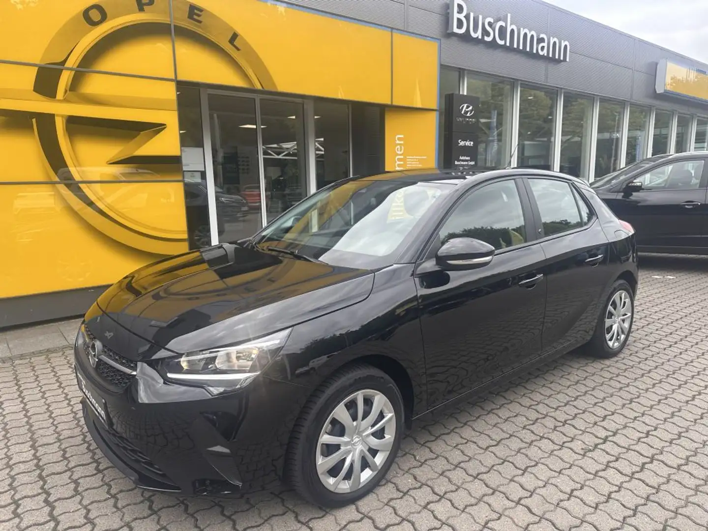 Opel Corsa-e Edition +SOH 91%+ALLWETTER+ Noir - 1