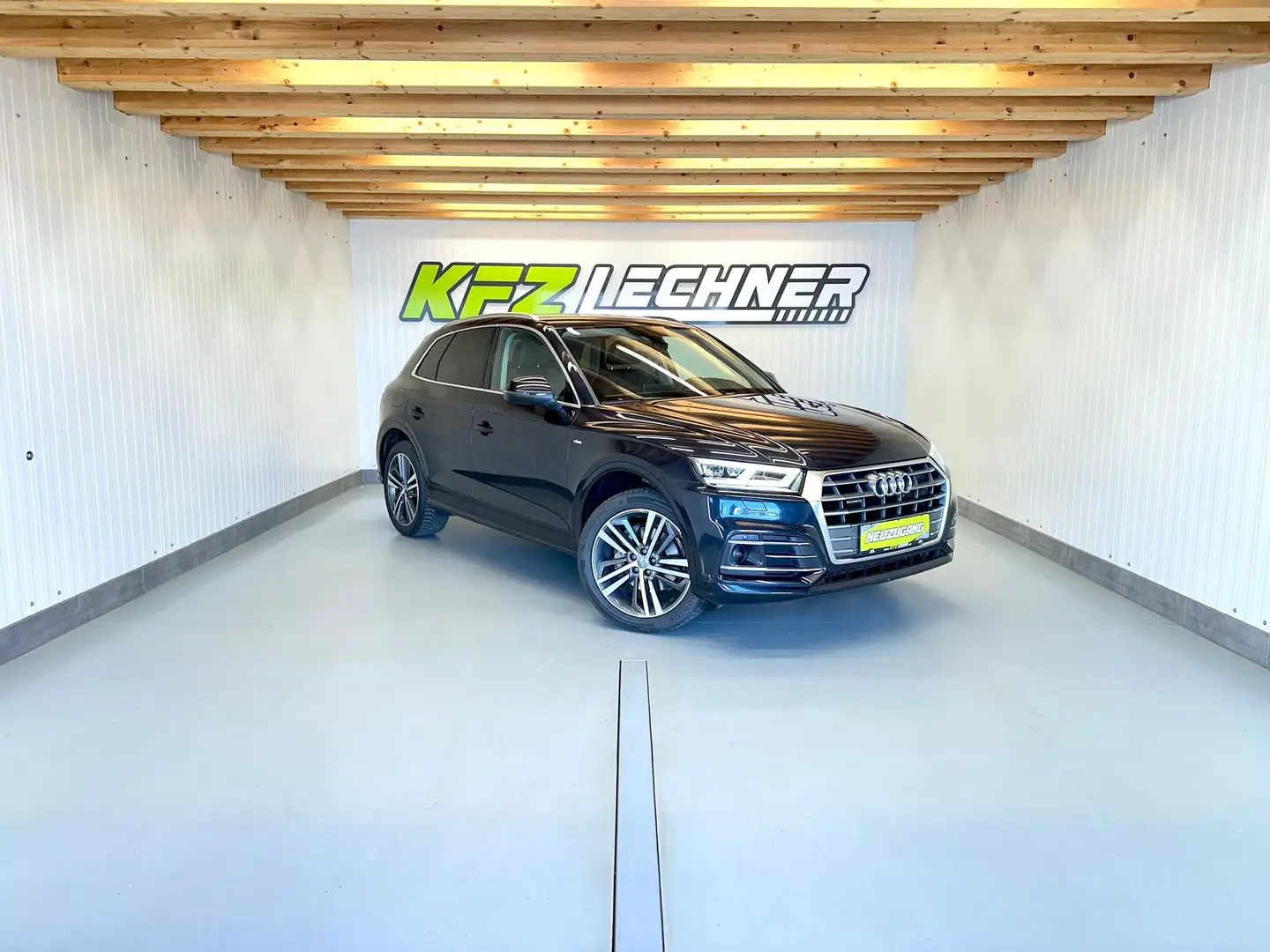 Audi Q5 35 TDI S-tr. "S line" QU "VIRT*R-KAM*AHK*ST-HEIZ" Blau - 1