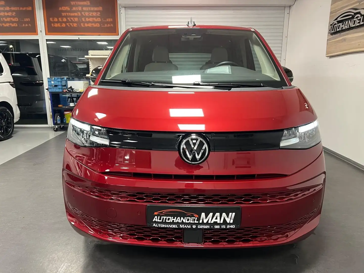 Volkswagen T7 Multivan /AHK/Kamera//LED/5 Jahre Garantie Kırmızı - 2