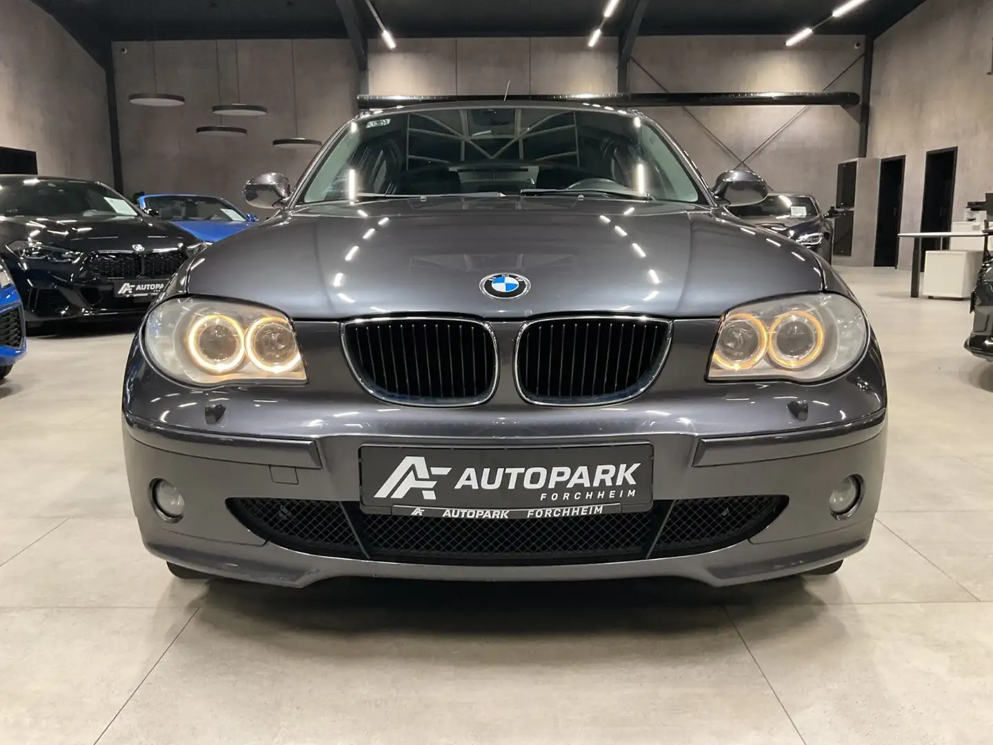 BMW 120 d Klimaautom. Sitzh. Schiebedach PDC Xenon Grau - 2