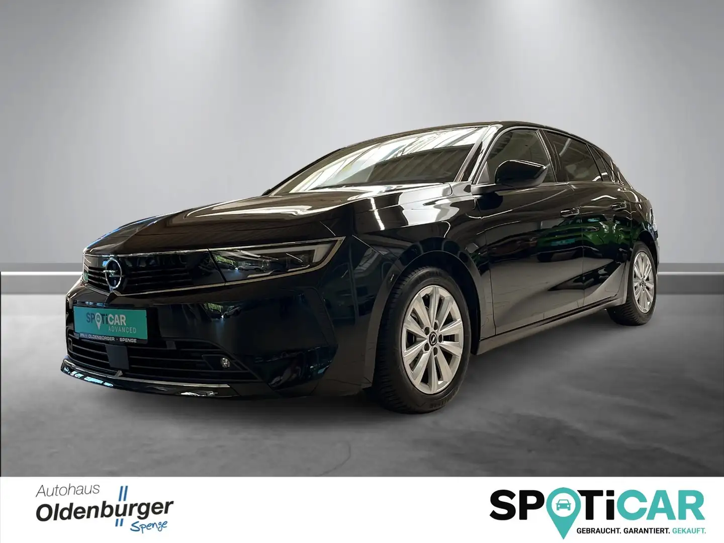 Opel Astra Elegance inkl. Allwetter, Kamera, CarPlay/Android Noir - 1