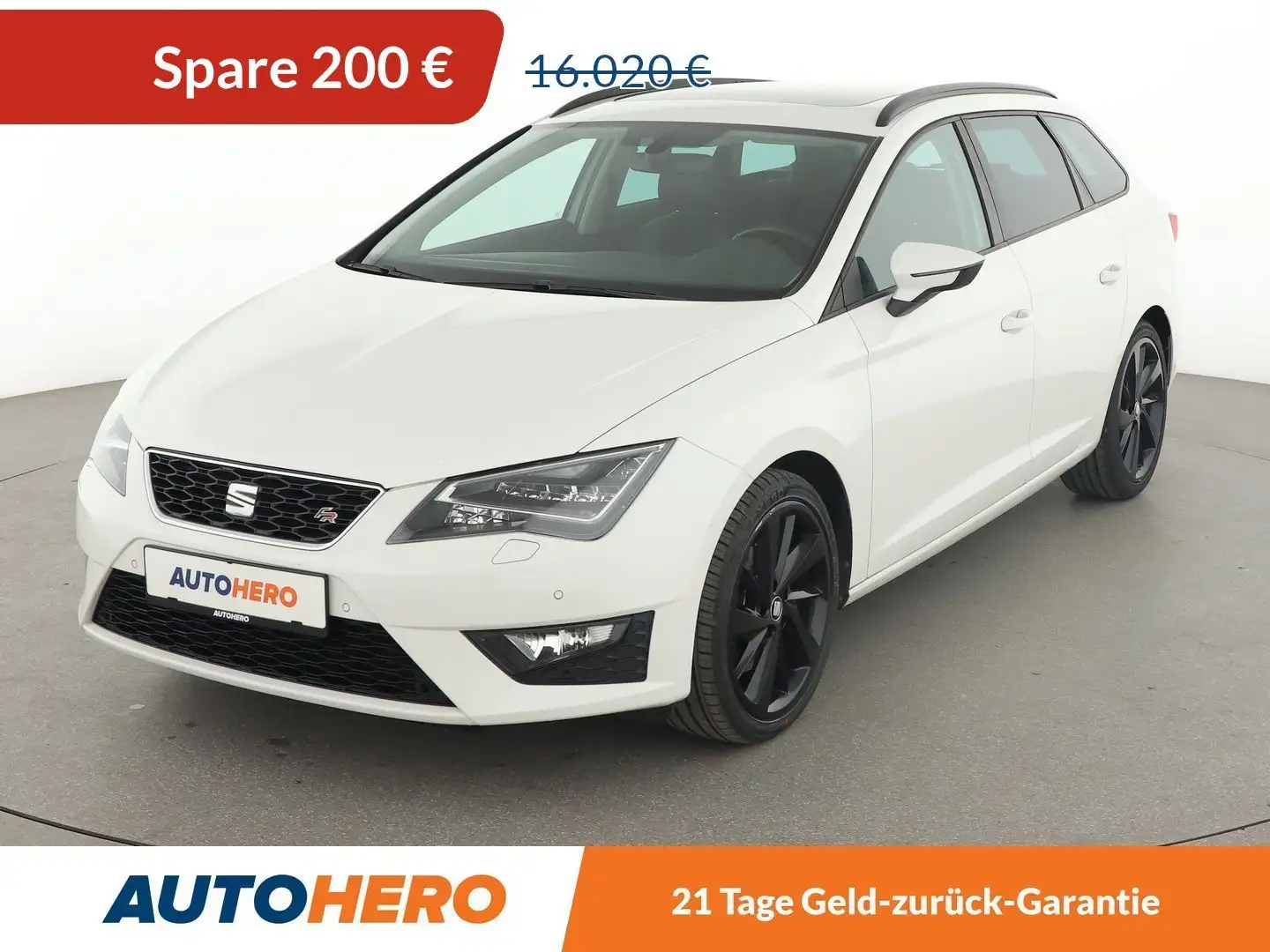 SEAT Leon 1.8 TSI FR Aut.*NAVI*LED*TEMPO*PDC*KLIMA* Weiß - 1