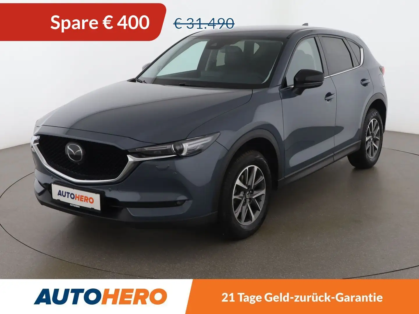 Mazda CX-5 2.5 SKYACTIV-G Edition 100 AWD Aut. *HUD*360°*SPUR Grau - 1