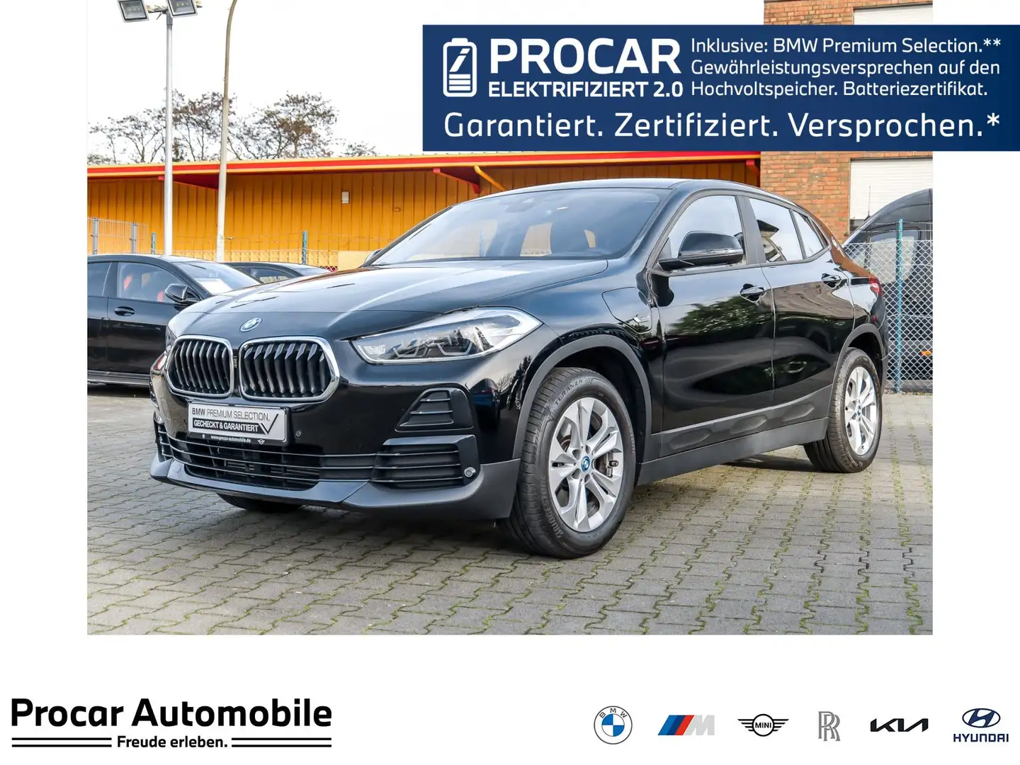 BMW X2 xDrive25e PlugInHybrid Komfortz. PA HiFi LED Navi Zwart - 1