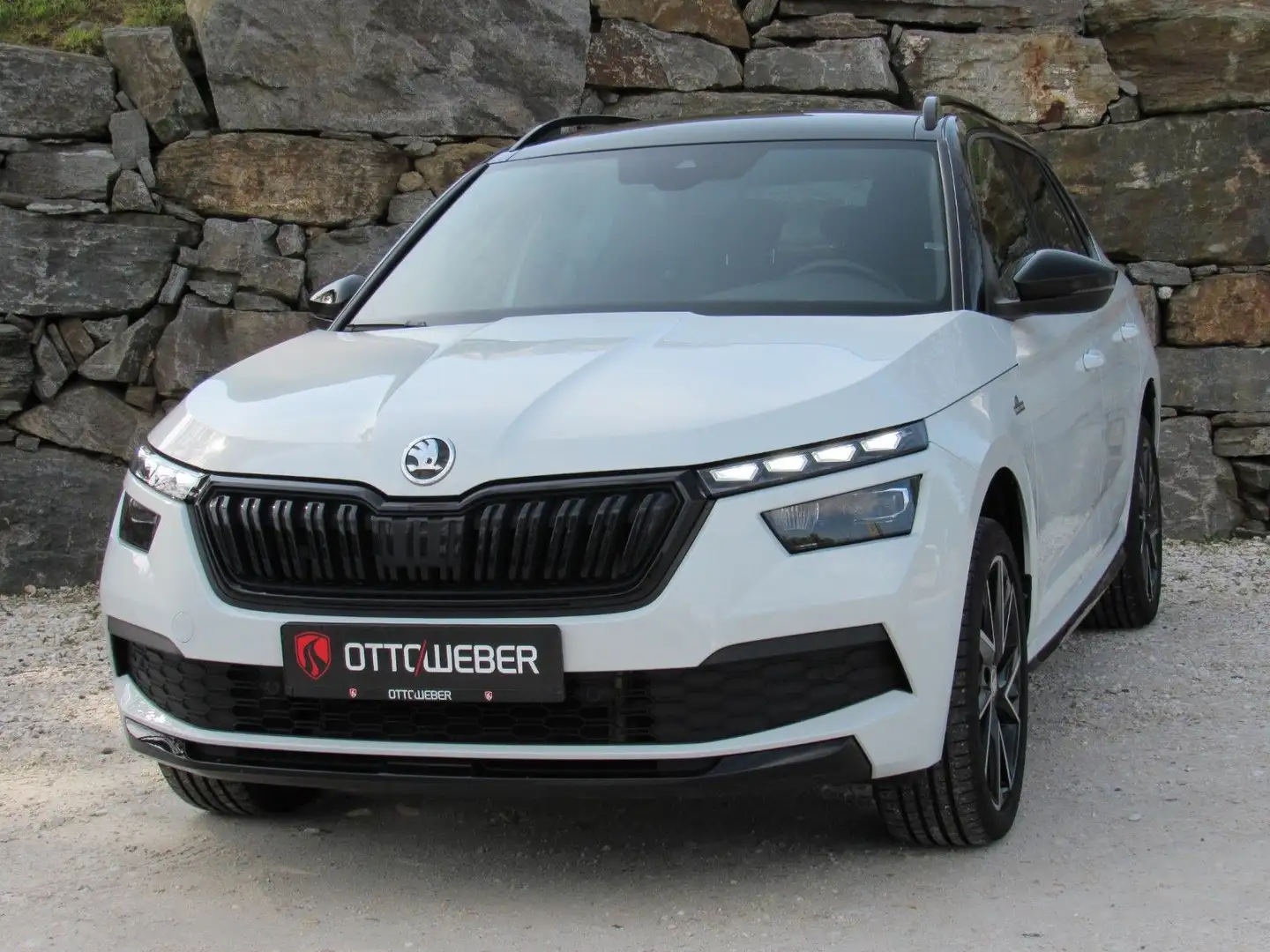 Skoda Kamiq 1.0 TSI DSG 81kW MONTE CARLO 18Zoll Vega Weiß - 2