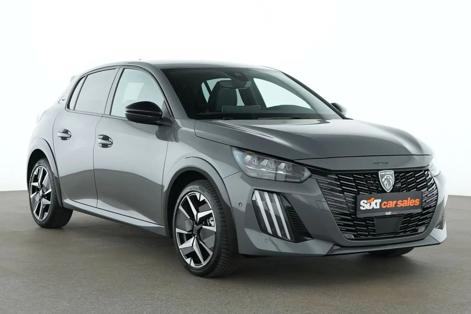 Peugeot 208 1.2 MildHybrid  136 GT|ACC|PDC+360°|LED|NAV Gris - 1
