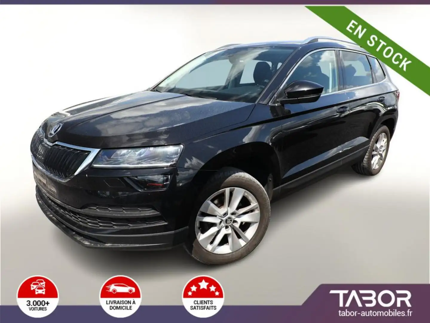 Skoda Karoq 1.5 TSI 150 DSG Style LED GPS Cam Noir - 1