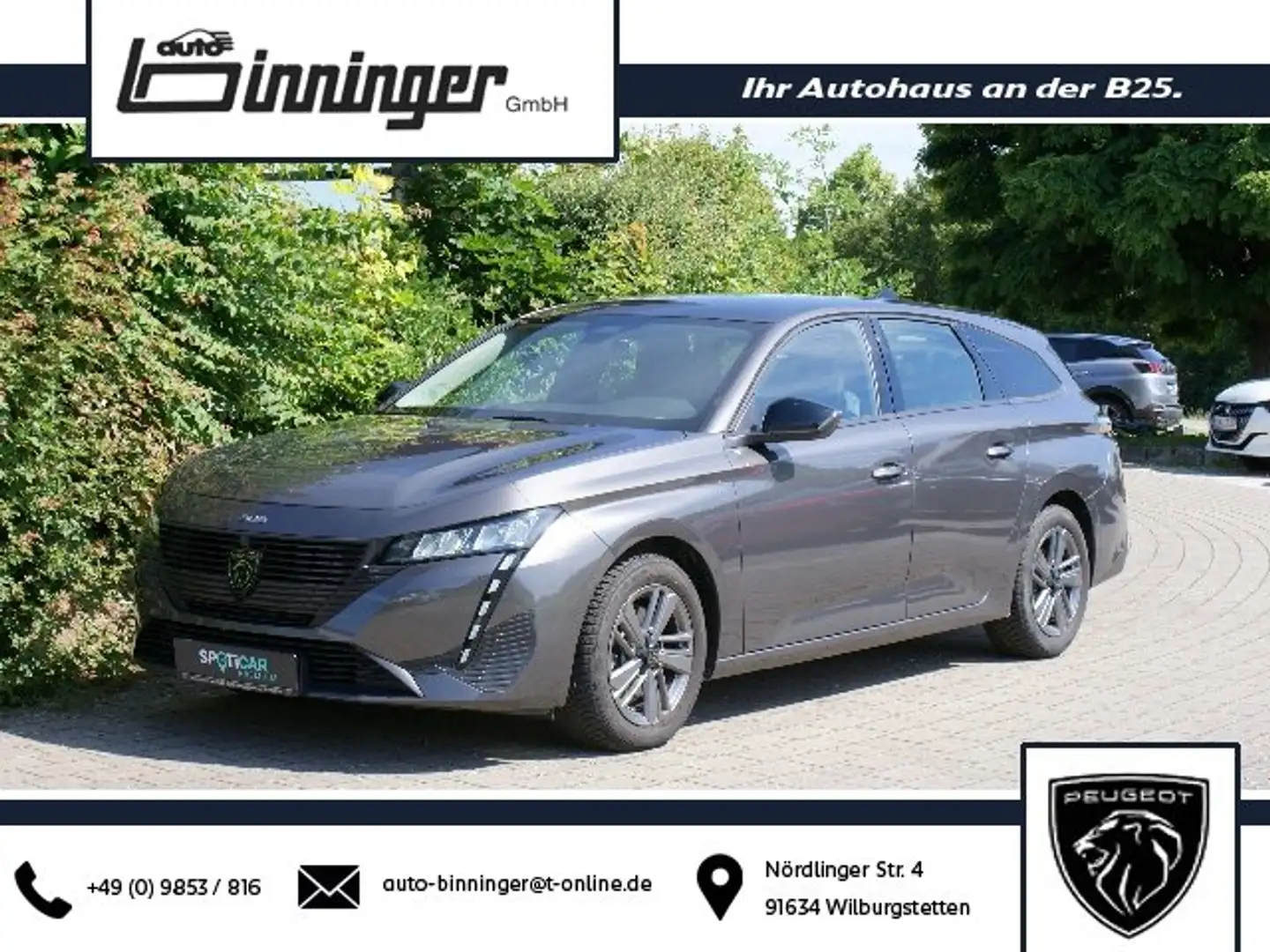 Peugeot 308 SW Active Pack PureTech 130 - Navi/Komfort Paket Gris - 1