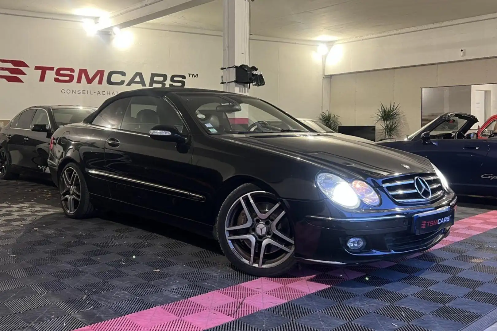 Mercedes-Benz CLK CLASSE Cabriolet 320 CDI - BVA G-Tronic CABRIOLET  Noir - 1
