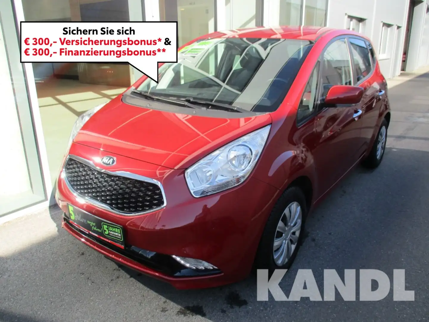 Kia Venga 1.4 ISG Gold Navi+SHZ+Kam.+KeyLess+KlimaA Rot - 1
