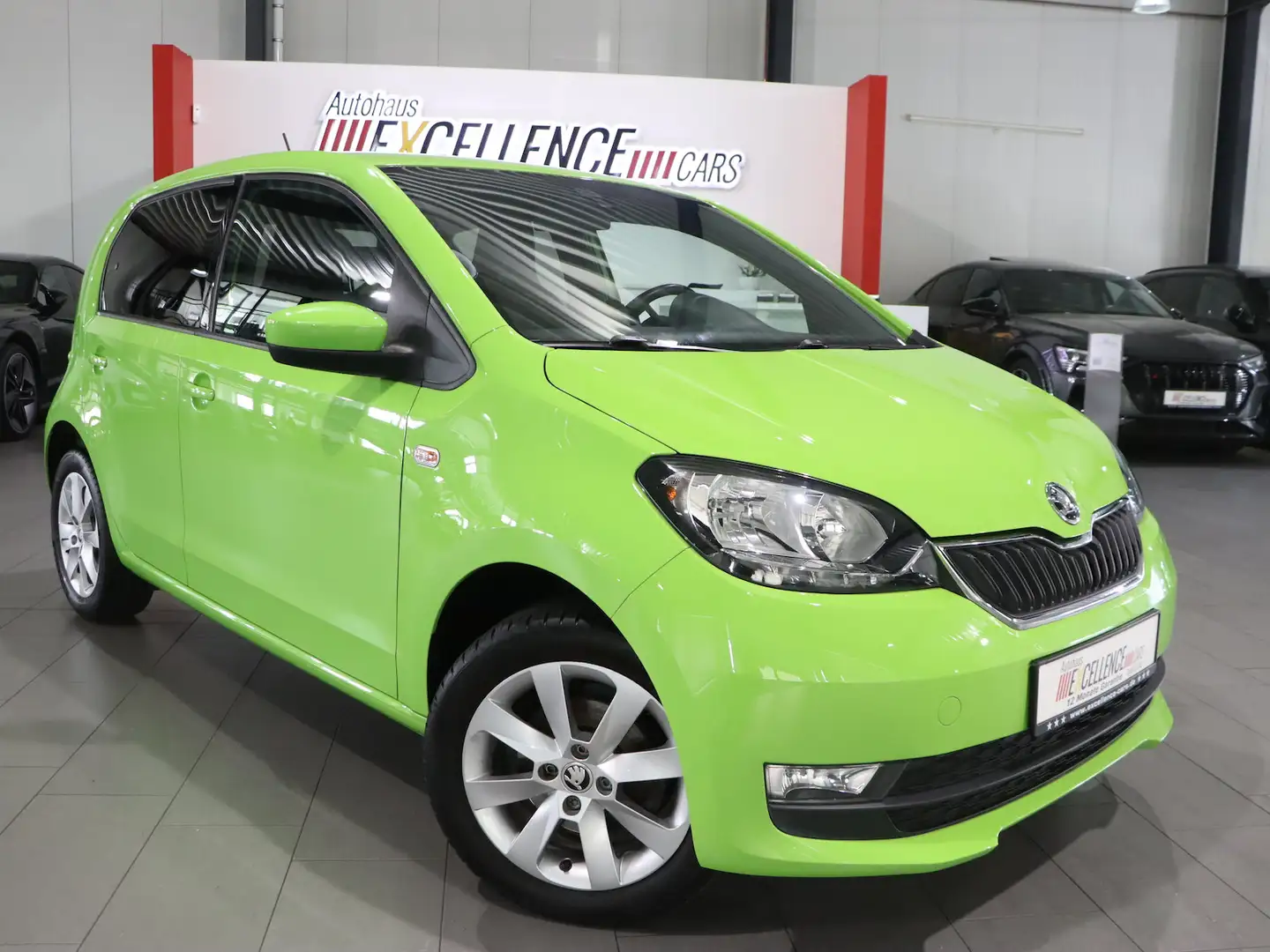 Skoda Citigo 1.0 CLEVER / ALCANTARA, TEMPOMAT,SHZ,PDC Grün - 2