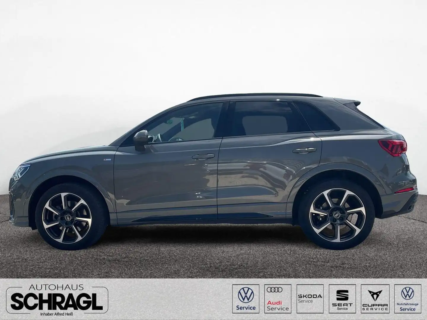 Audi Q3 40 TFSI quattro S-LINE+AHK+MATRIX+KAMERA+ACC Grijs - 2