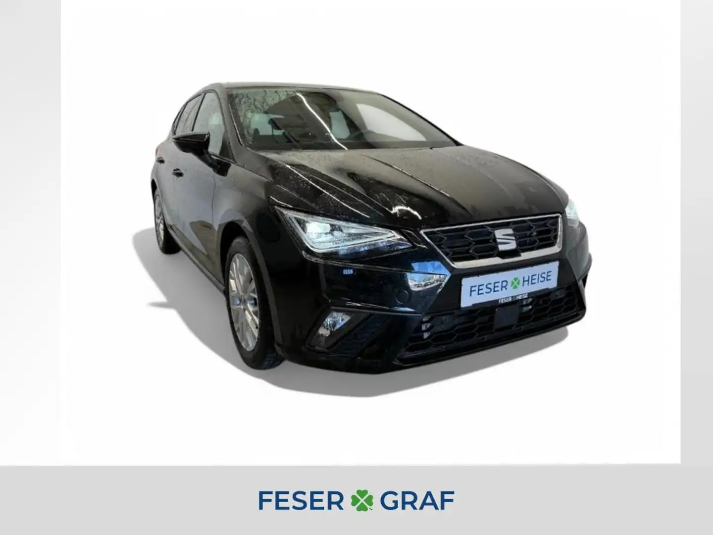 SEAT Ibiza FR 1.0 TSI DSG/LED/Sitzhzg./Kamera/Full Link/Navi Schwarz - 1