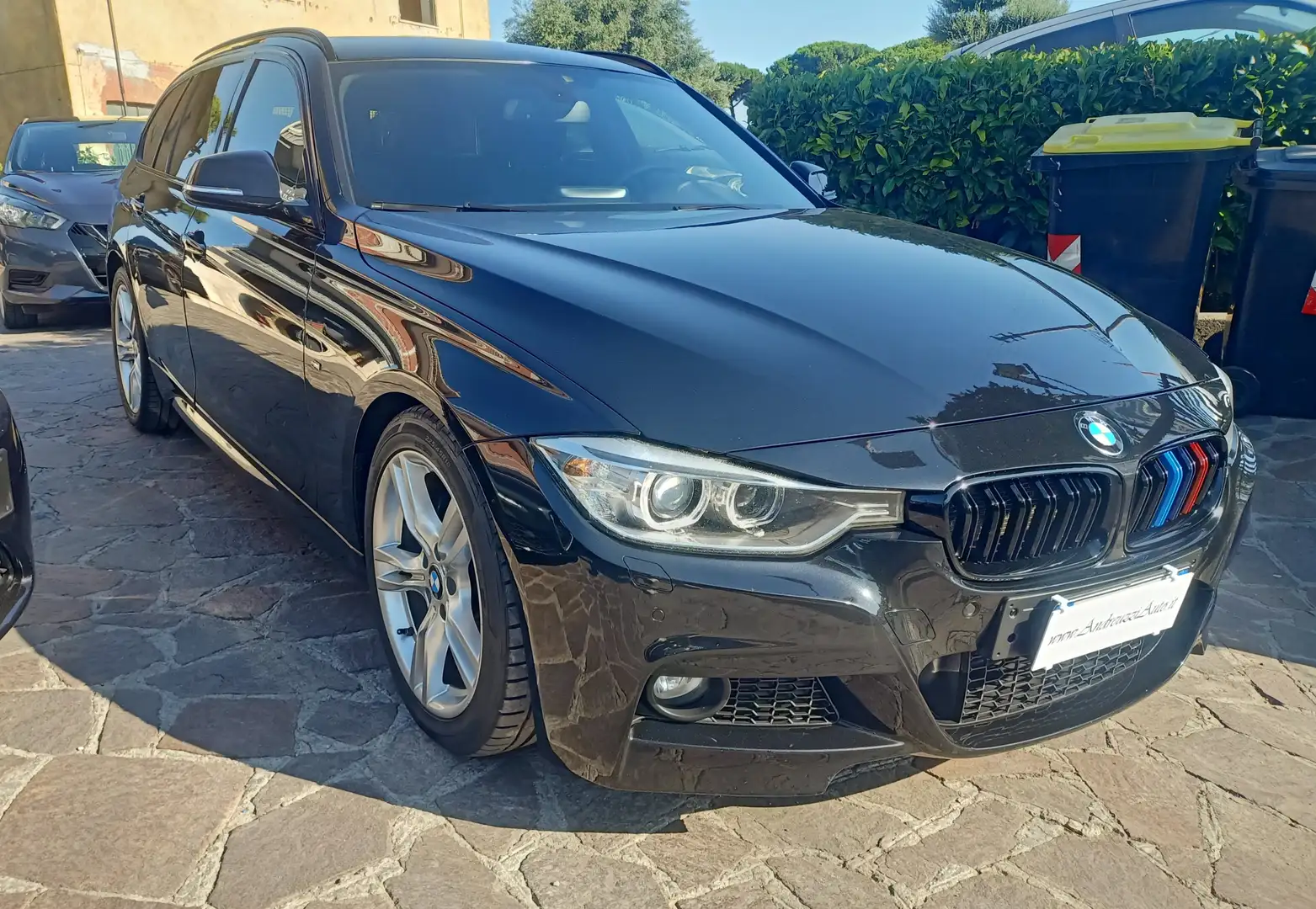BMW 318 Serie 3 F31 2012 Touring 318d Touring Msport Nero - 1