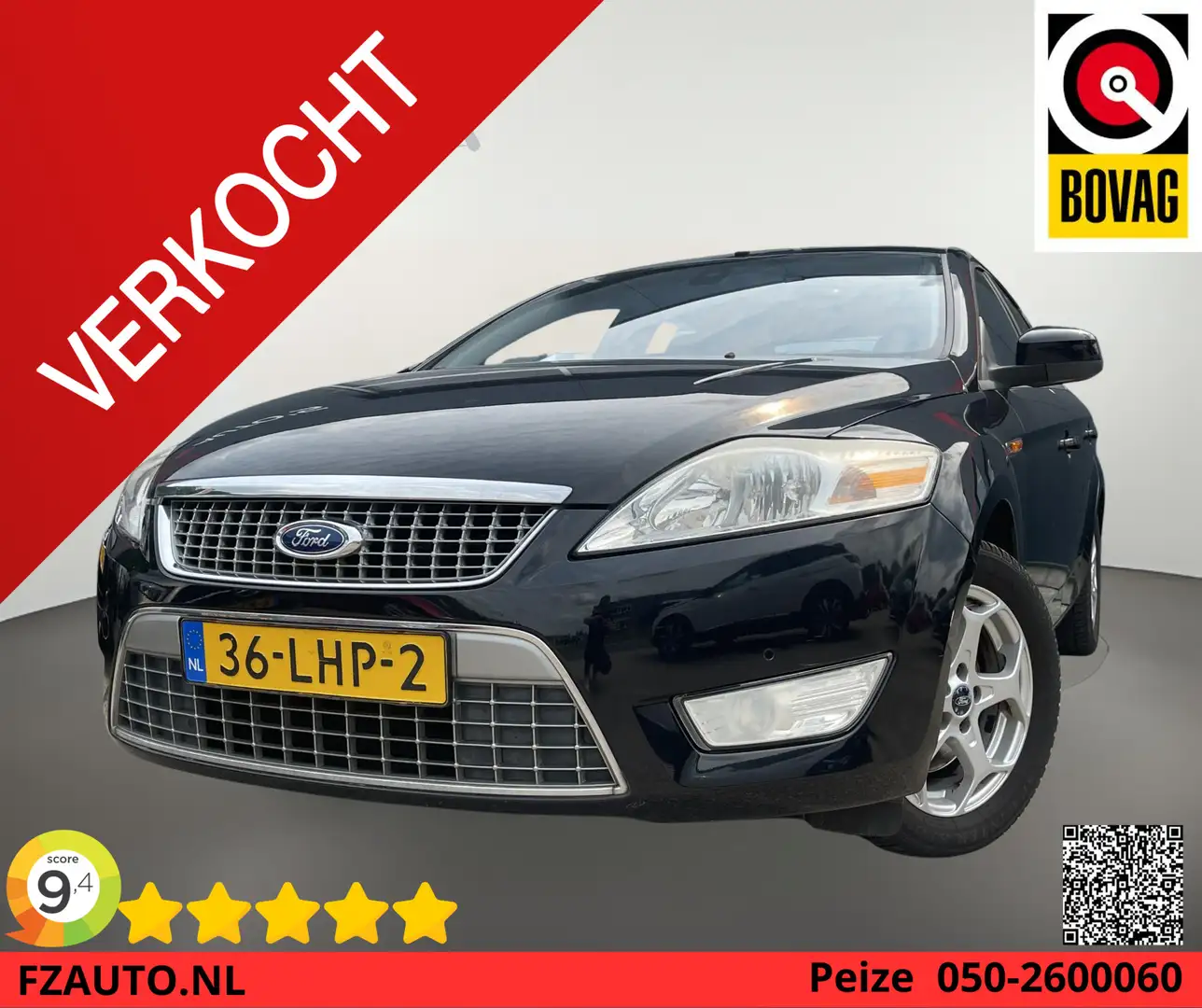 Ford Mondeo 2.0-16V Limited - Navigatie - Climate Control - Li Noir - 1