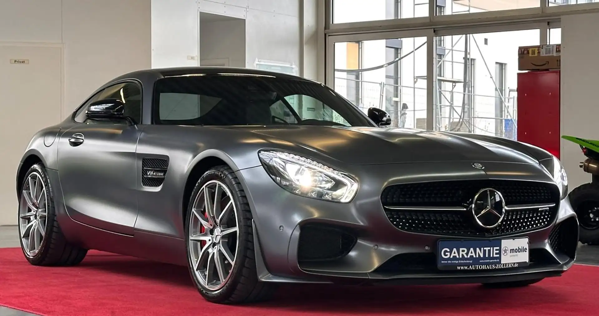 Mercedes-Benz AMG GT Coupe Distronic Plus Pano NO OPF Gris - 1