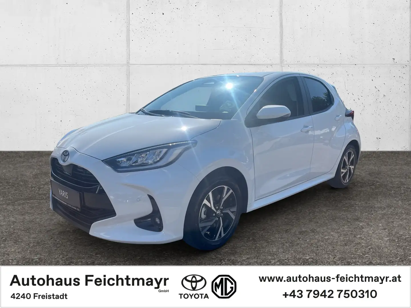 Toyota Yaris Active Drive 1,5 HSD Safety Paket CP 5t. MY25 Weiß - 1