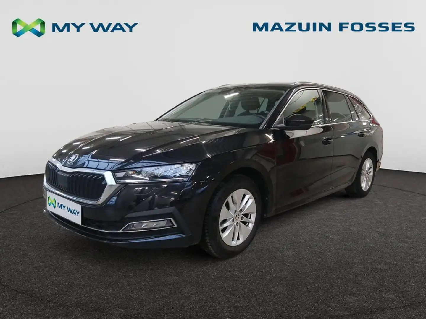 Skoda Octavia Clever 1.0TSI 81kW(110cv) 6v Zwart - 1