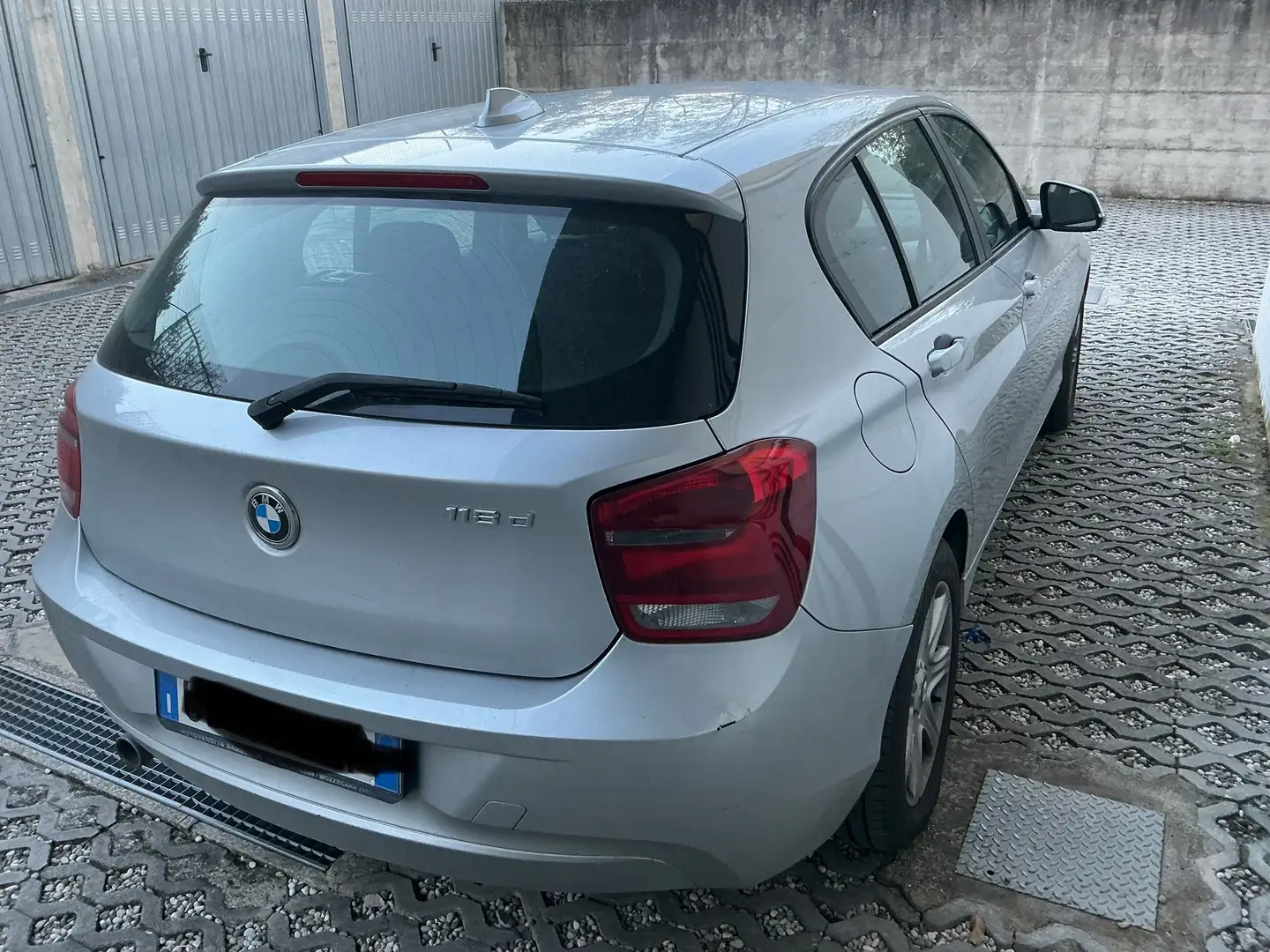 BMW 118 118d 5p F20 Argento - 2