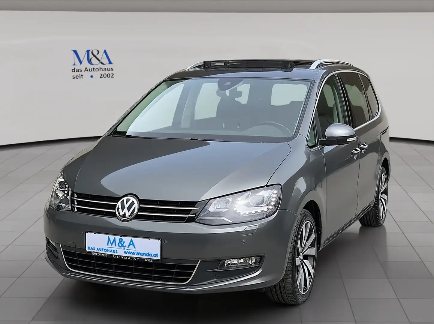 Volkswagen Sharan 2.0 TDI Sound BlueMotion * 7-Sitzer * Garantie Grau - 1
