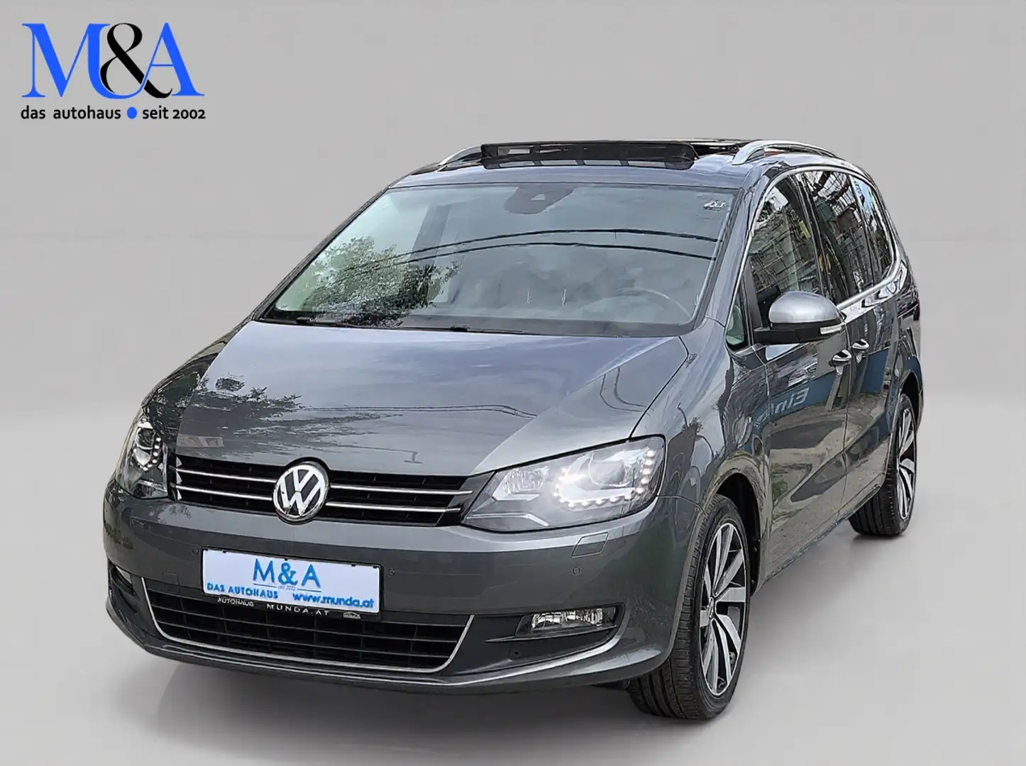 Volkswagen Sharan 2.0 TDI Sound BlueMotion * 7-Sitzer * Garantie Grau - 1