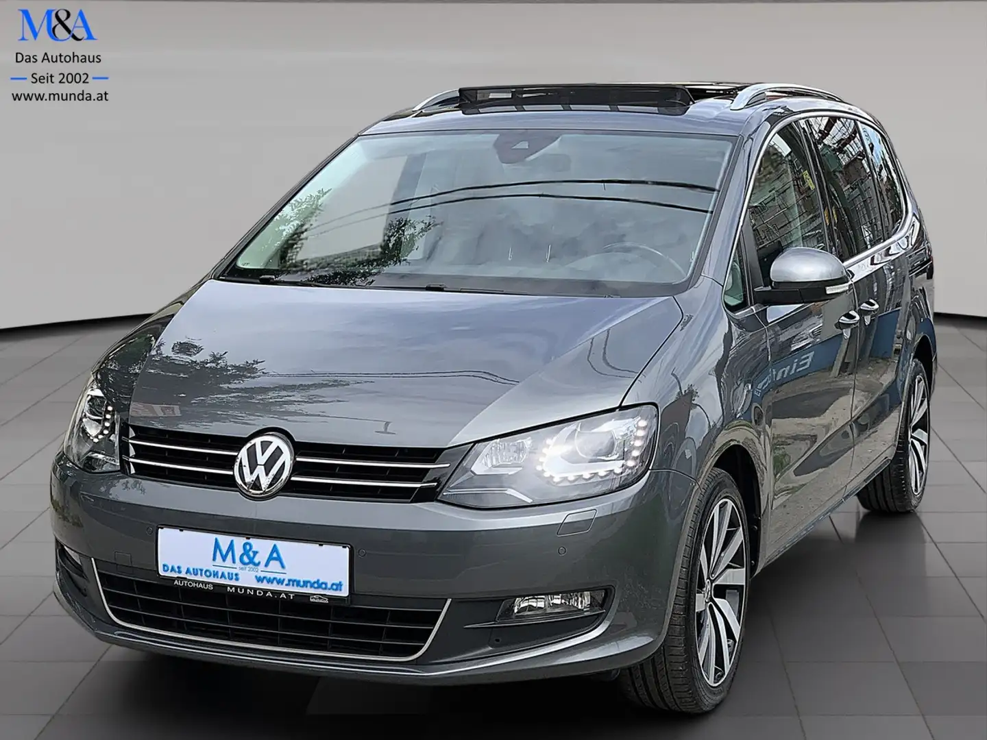 Volkswagen Sharan 2.0 TDI Sound BlueMotion * 7-Sitzer * Garantie Gris - 1
