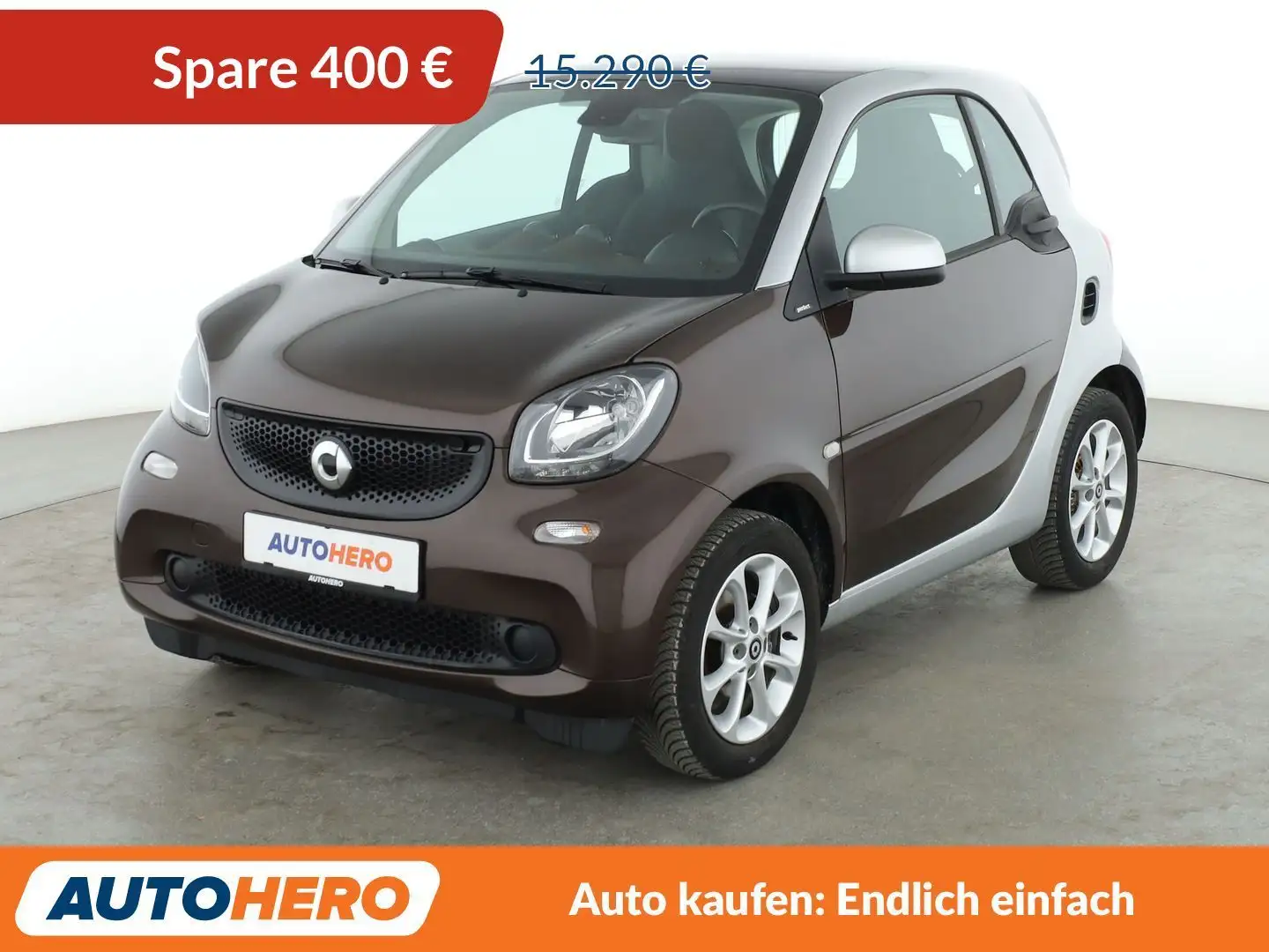 smart forTwo 1.0 Perfect Aut.*TEMPO*PDC*SHZ*KLIMA* Braun - 1