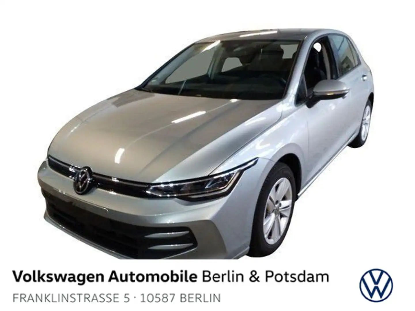 Volkswagen Golf VIII 1.5 eTSI Life 5J-Garantie Navi LED SHZ Silber - 1
