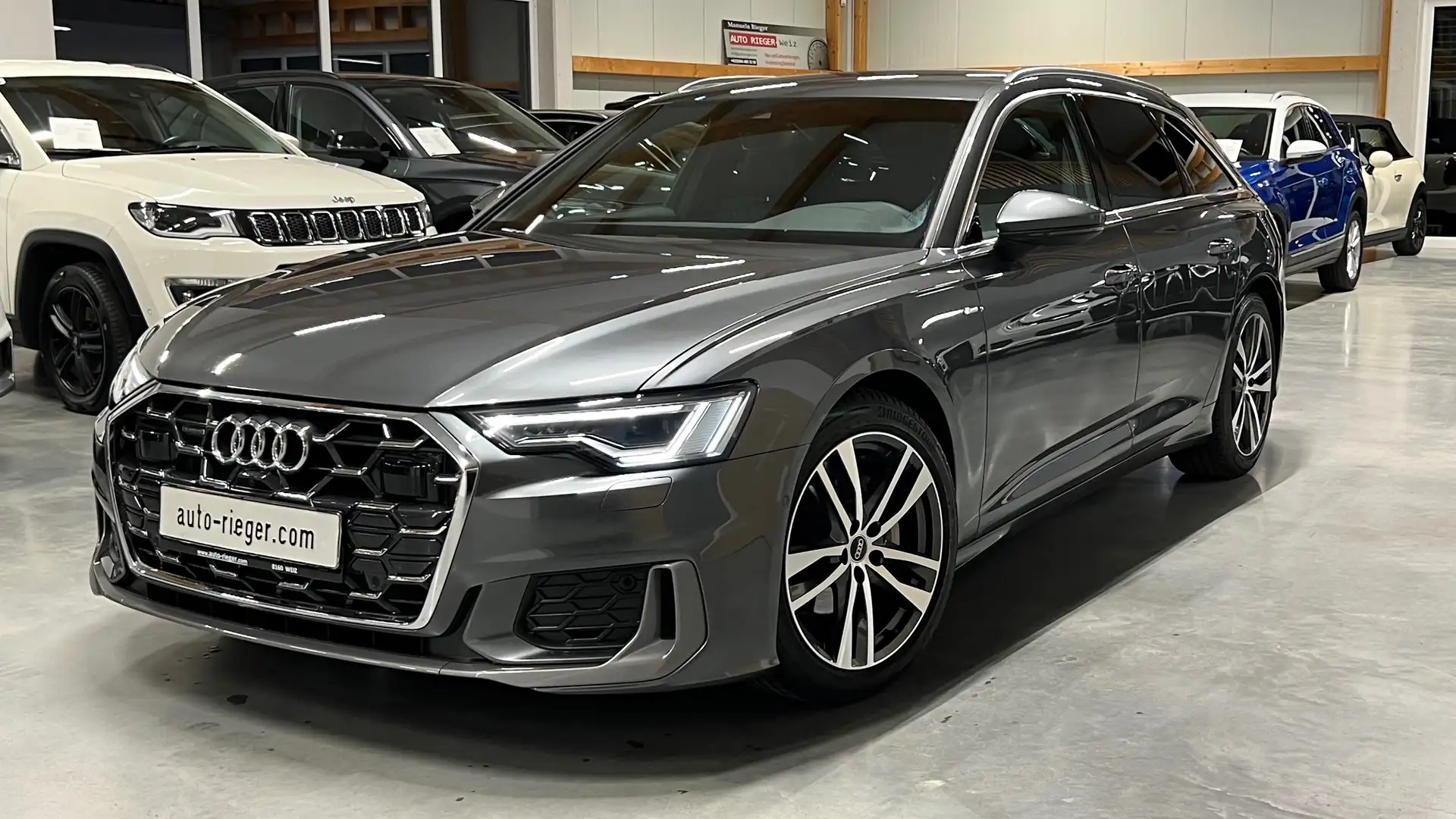 Audi A6 Avant 40TDI quattro s-line ACC AHK Virtual Standhz Gris - 2