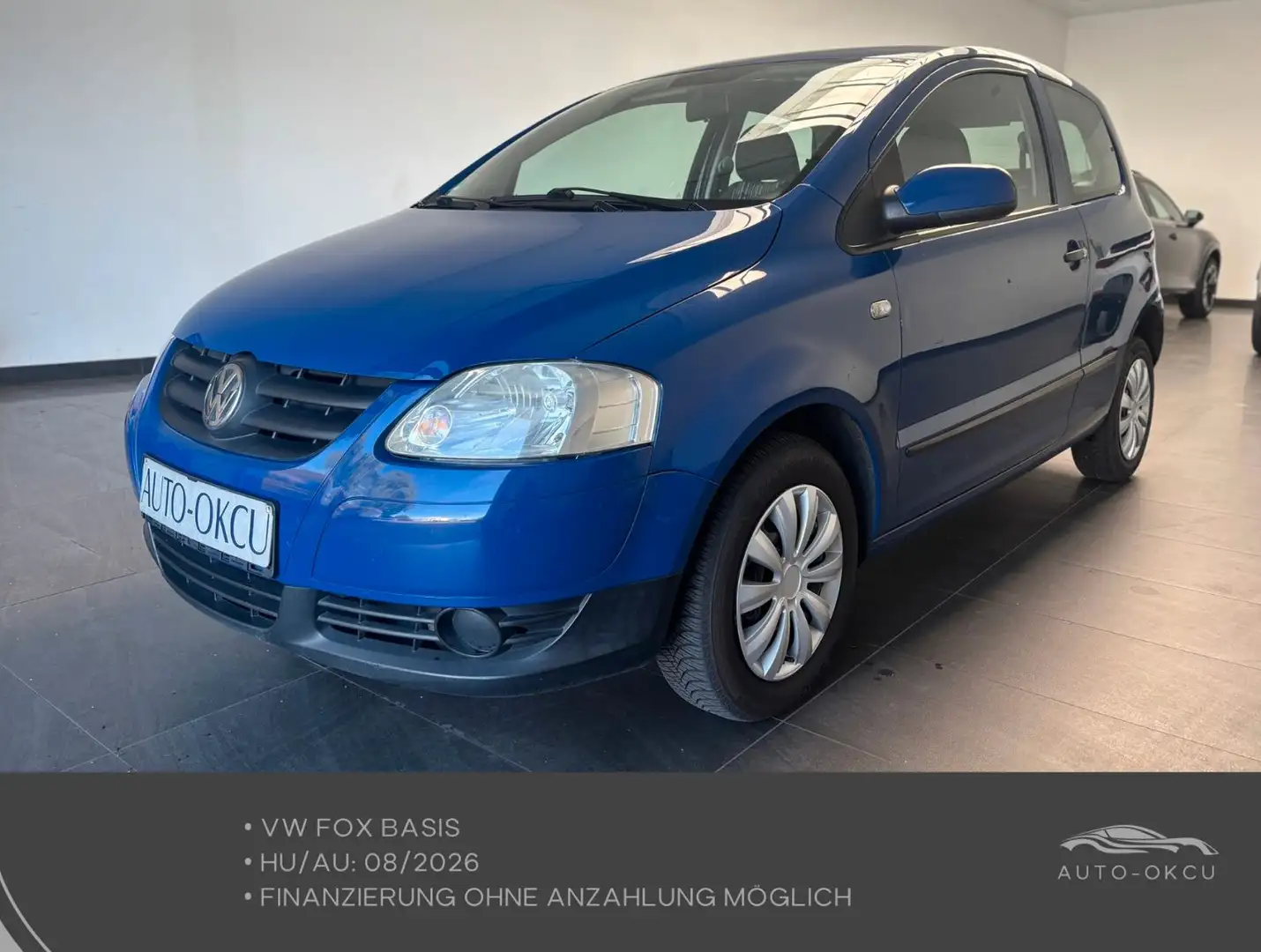 Volkswagen Fox 1.2  SV/BT/AUX/HU:08/26 Blau - 1