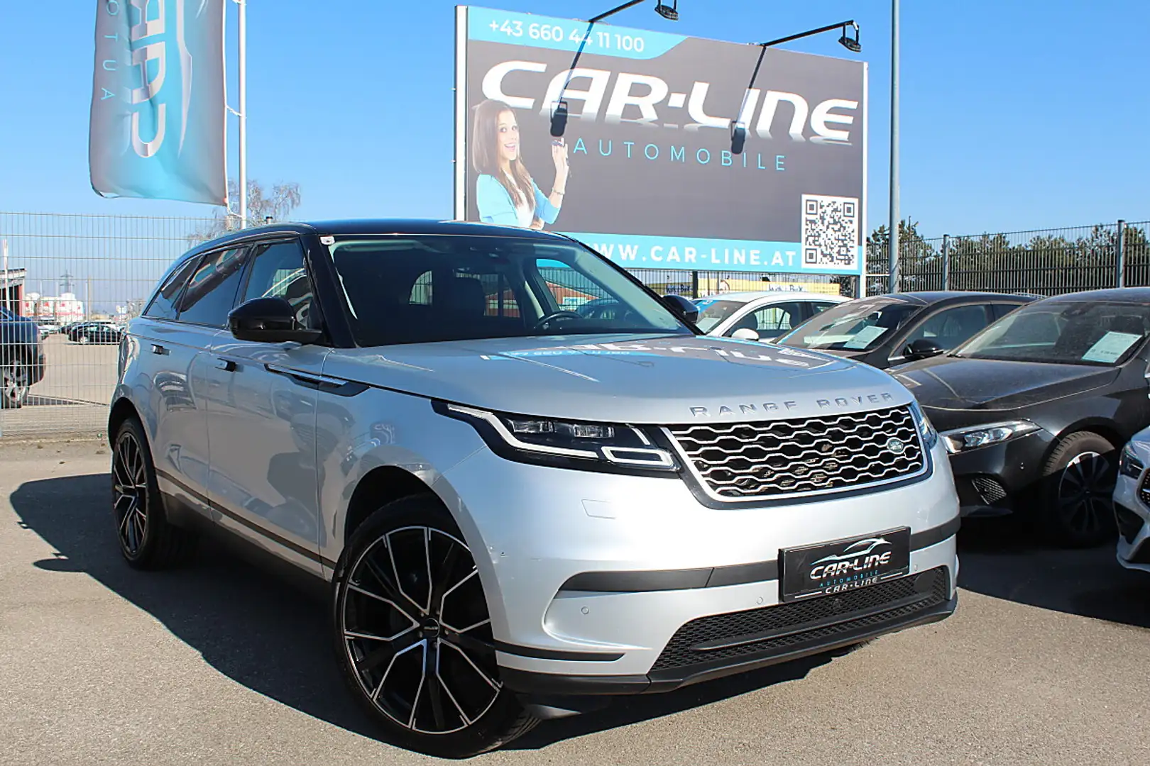 Land Rover Range Rover Velar S 2,0 Twinturbo Allrad Aut. Motor NEU!!| LED| N... Silber - 1