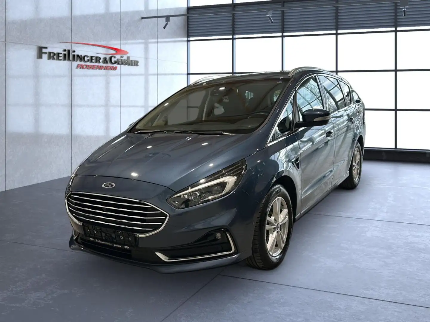 Ford S-Max Hybrid Titanium Bluetooth Navi LED Klima Blau - 2