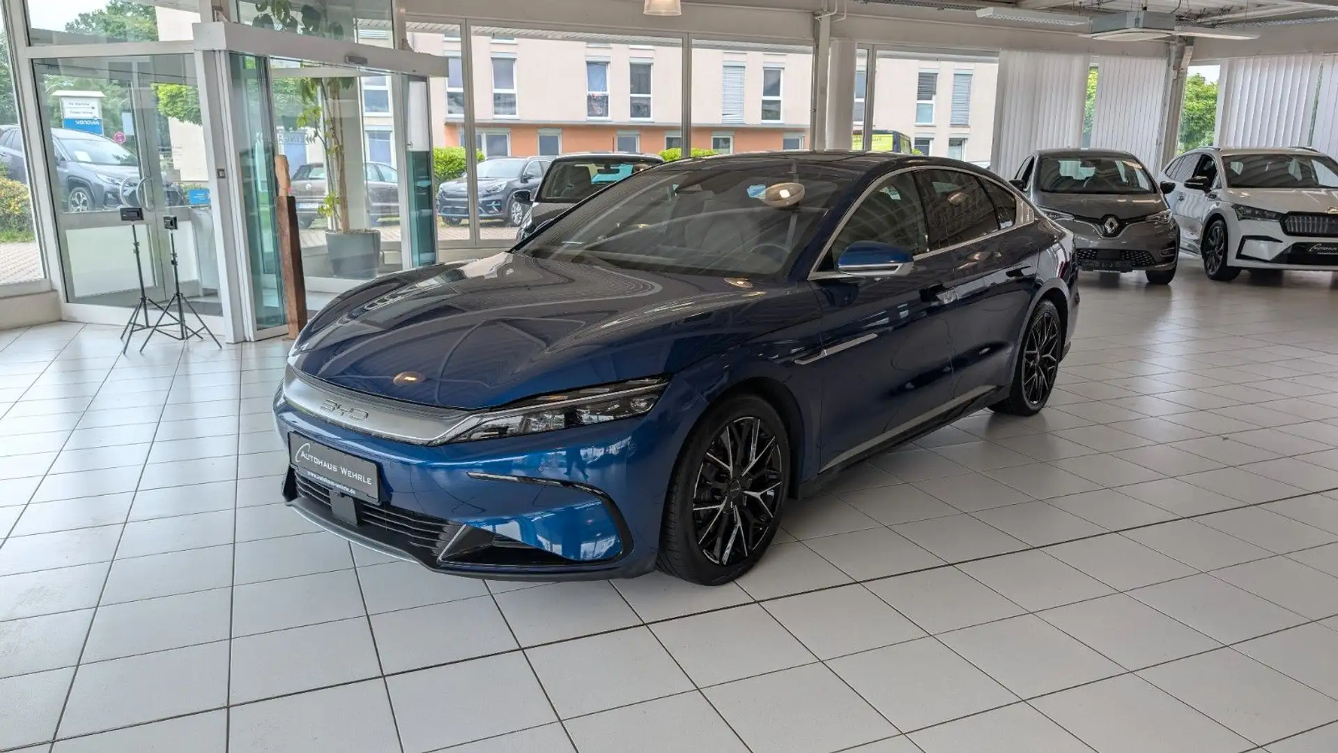 BYD Han 380 kW AWD Executive *Panoramadach*Leder* Blau - 1
