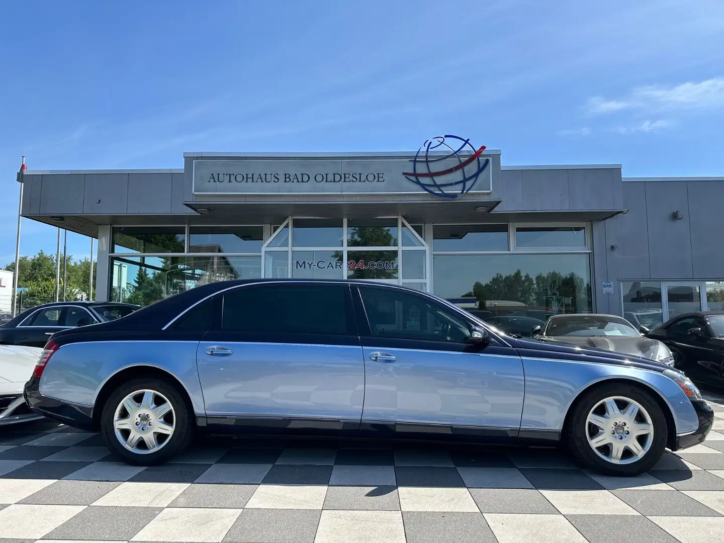 Maybach 62 * Abstandstempomat* Blauw - 1