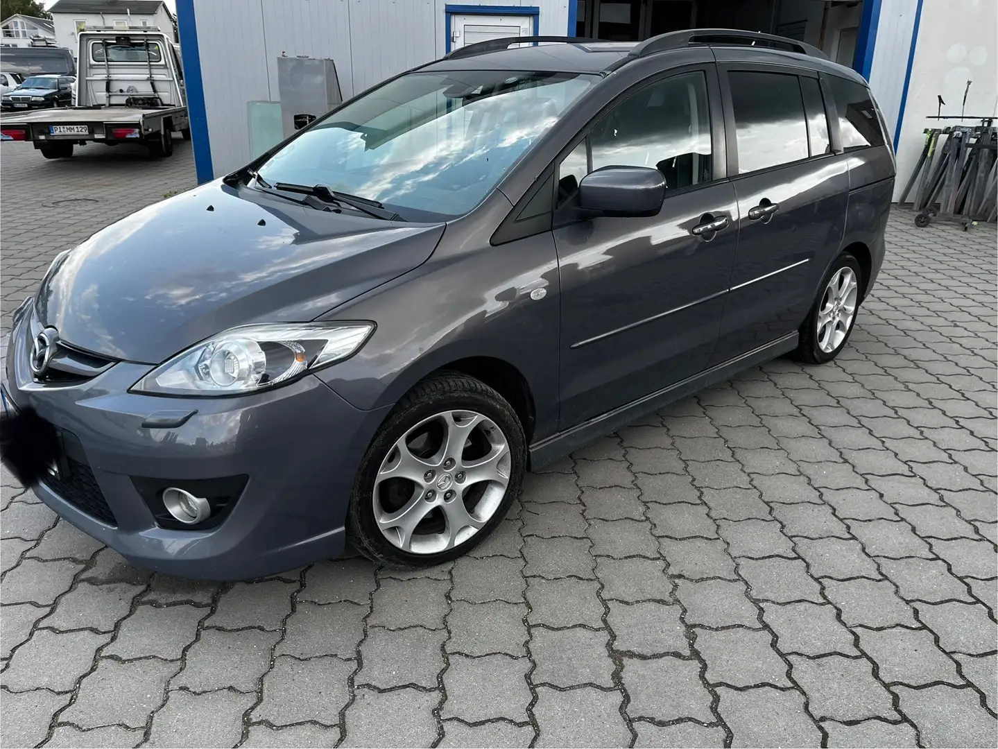 Mazda 5 2.0 Active Plus ,7Sitzen,TÜV. Szürke - 2