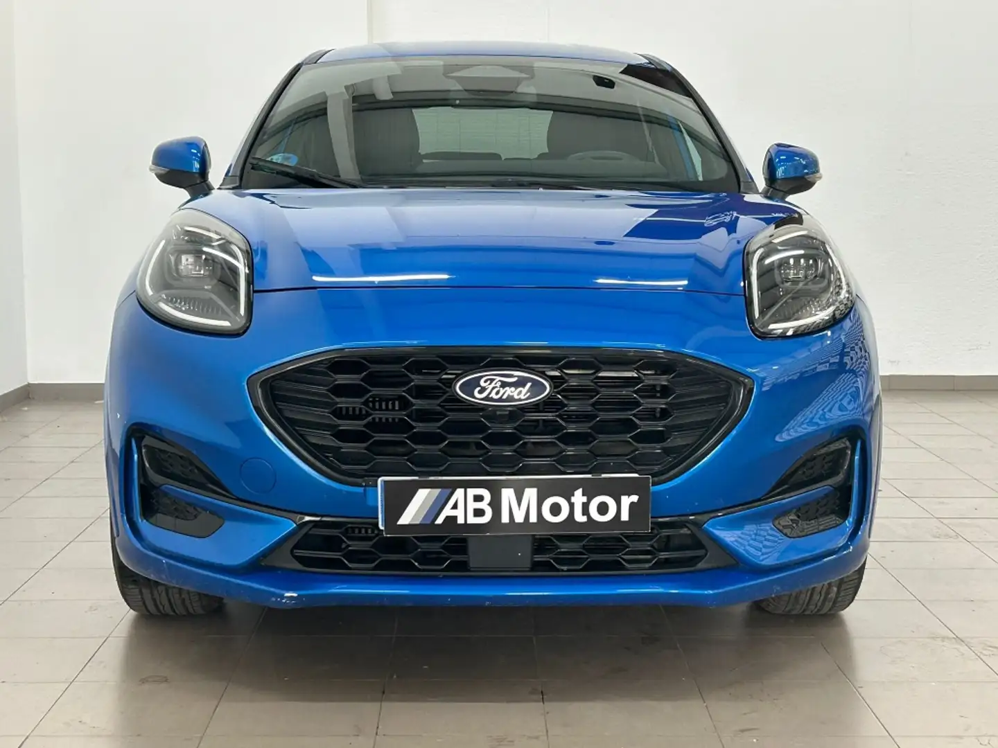 Ford Puma 1.0 EcoBoost MHEV ST-Line Aut. 125 Blau - 1