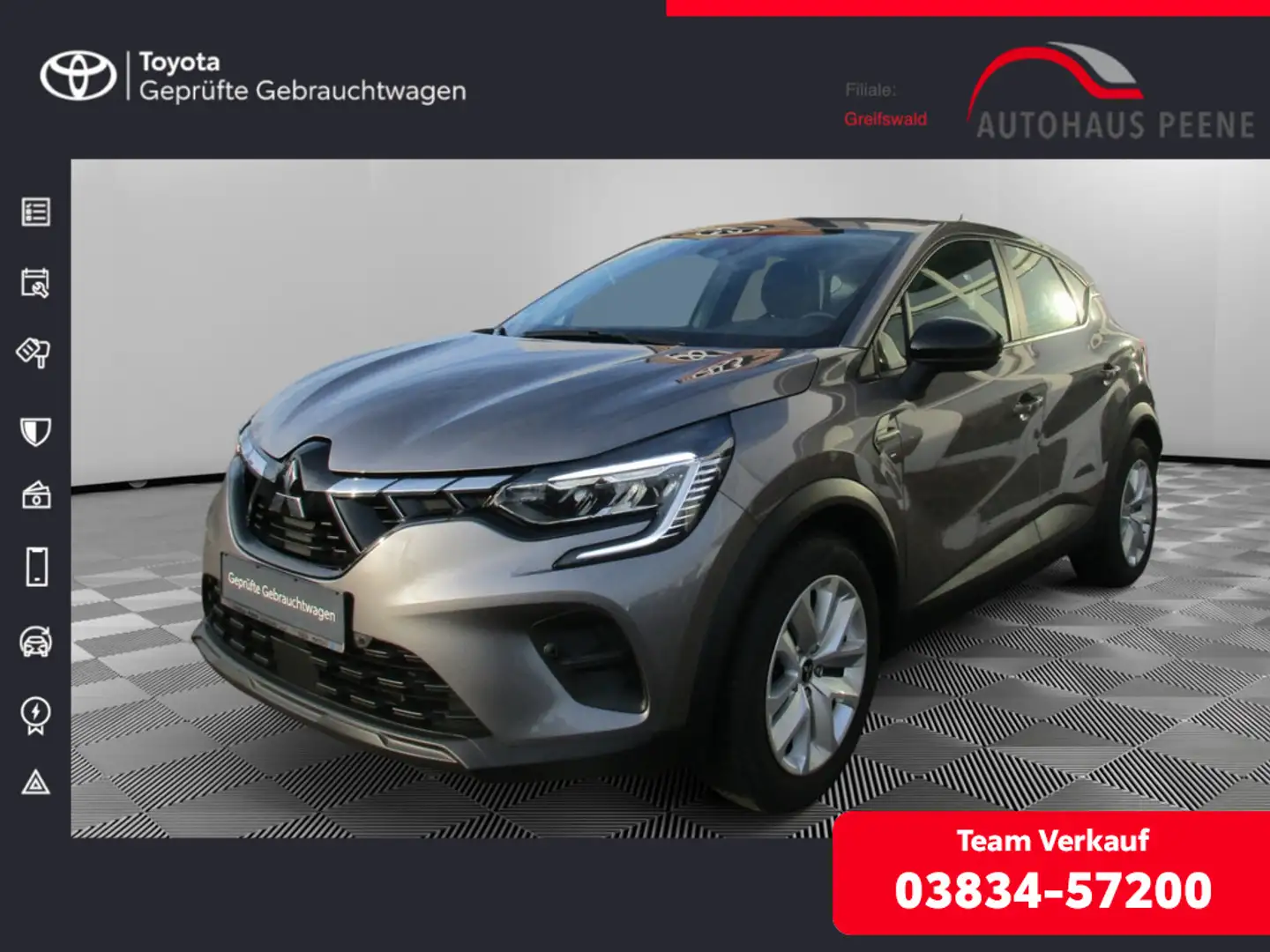 Mitsubishi ASX 1.0 Basis Grau - 1