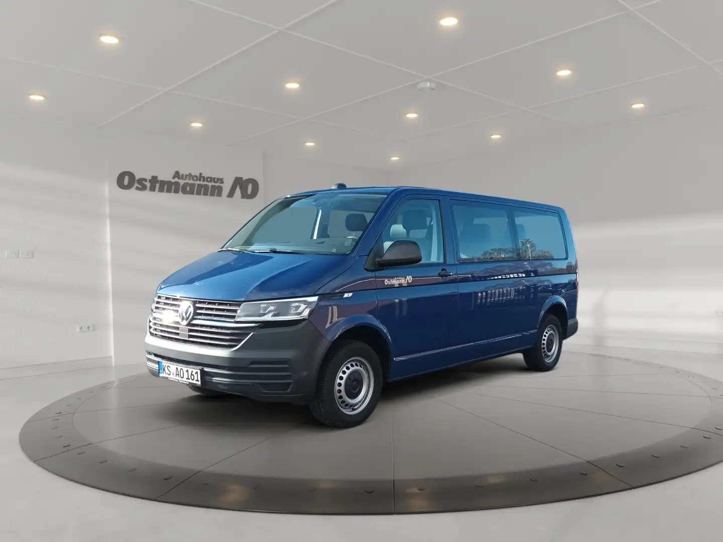 Volkswagen T6.1 Transporter 2.0 TDI Kombi FWD lang 8-Sitze Albastru - 1
