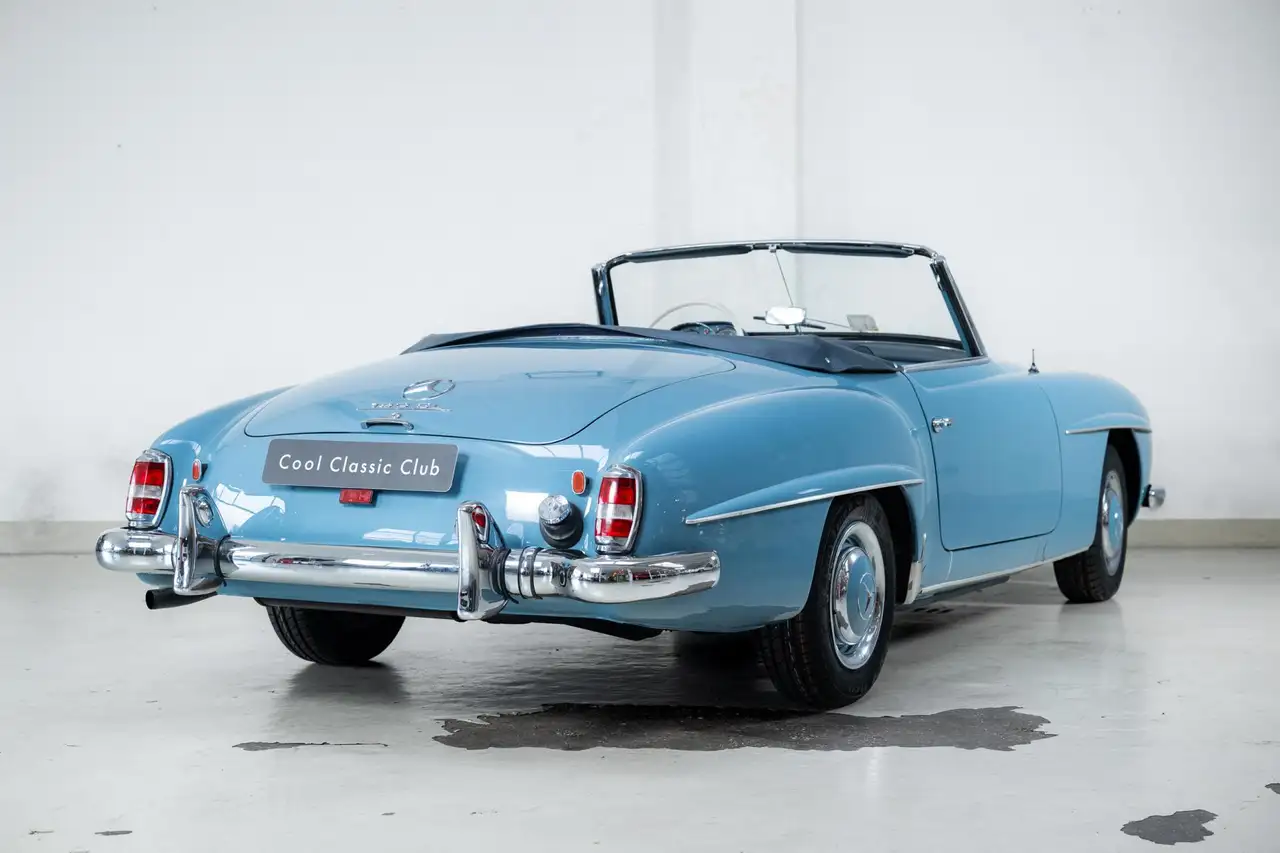 Mercedes-Benz 190 SL - Original Hell Blau - Complete restoration - O, foto 4