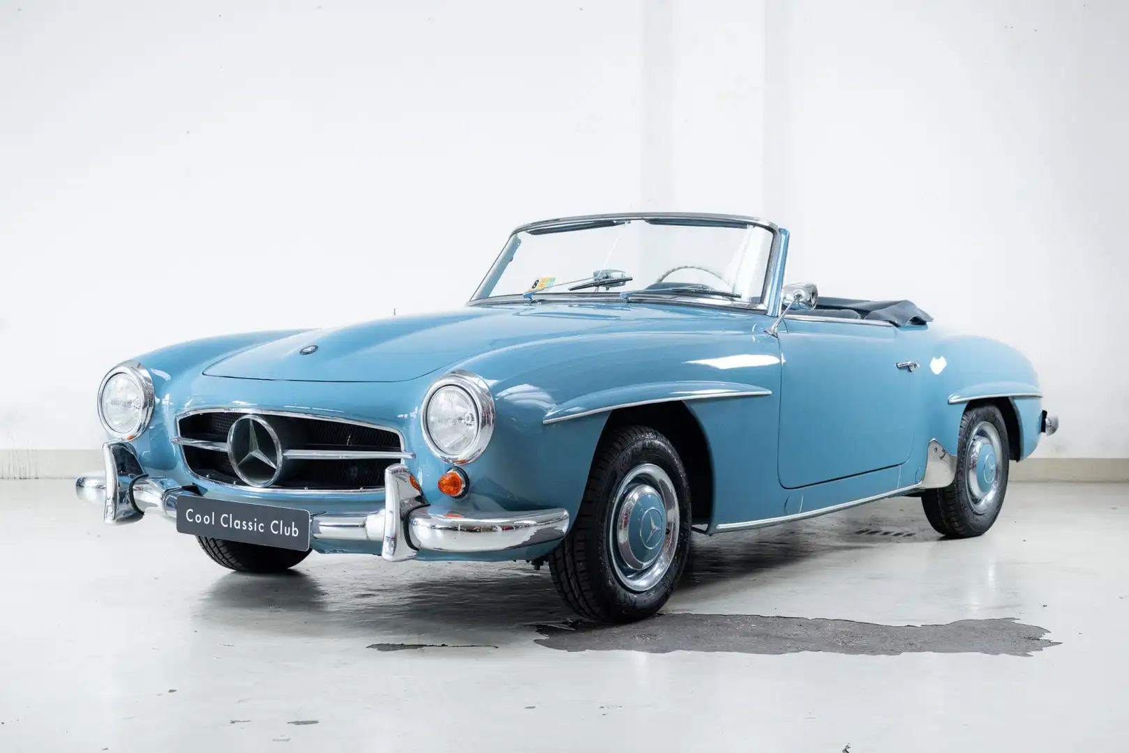 Mercedes-Benz 190 SL - Original Hell Blau - Complete restoration - O Bleu - 1