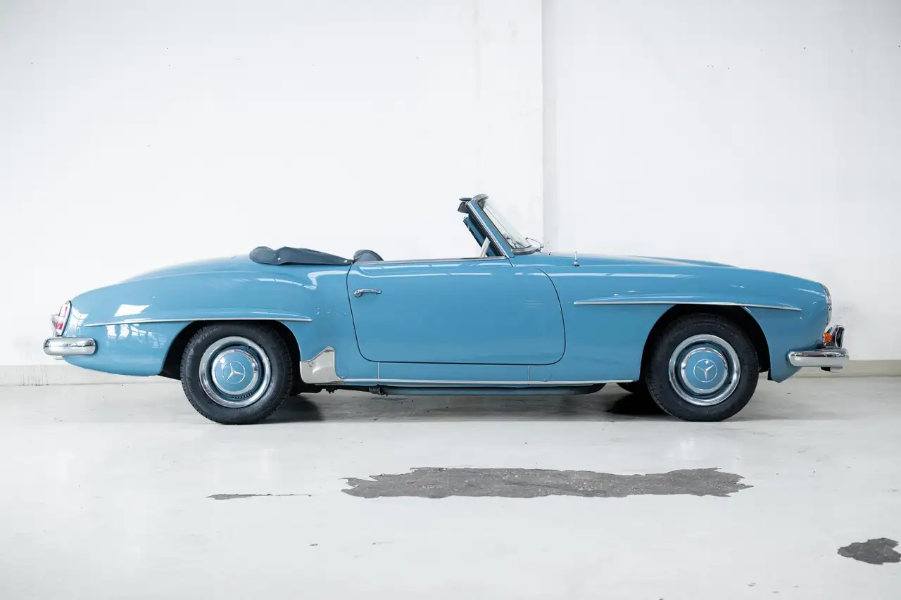 Mercedes-Benz 190 SL - Original Hell Blau - Complete restoration - O, foto 3