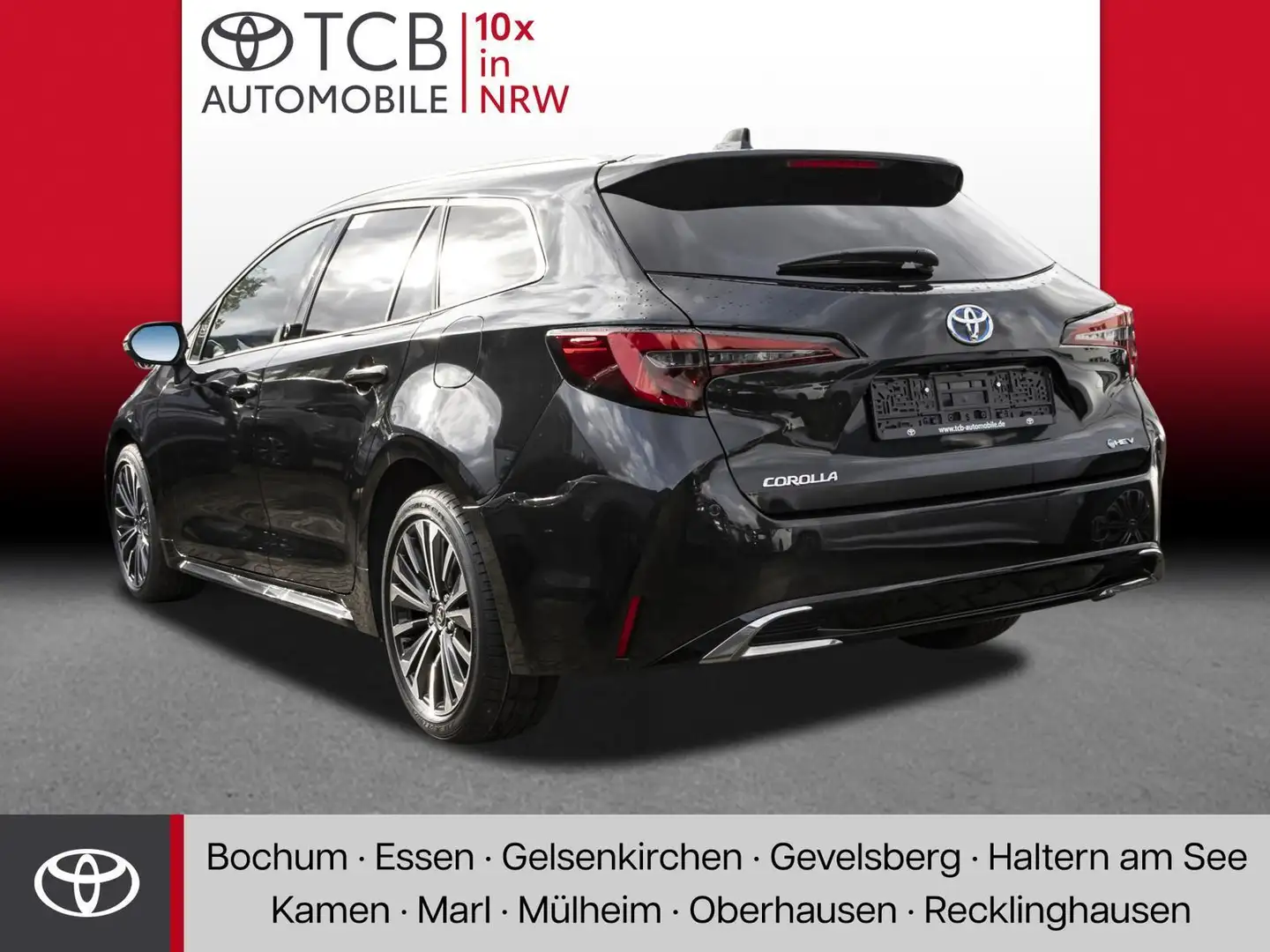 Toyota Corolla TS 1.8 Hybrid Team D NAVI SHZ PDC KLIMA Nero - 2